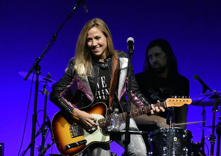 Sheryl Crow performing