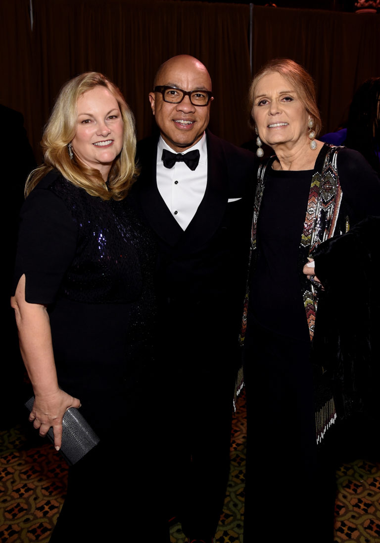 Patricia Hearst, Darren Walker, and Gloria Steinem