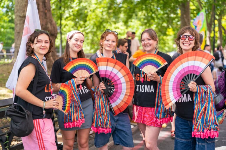 Elton John AIDS Foundation at the London Pride Parade 2024