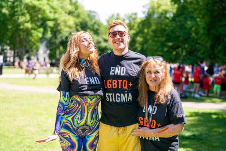 Elton John AIDS Foundation at the London Pride Parade 2024